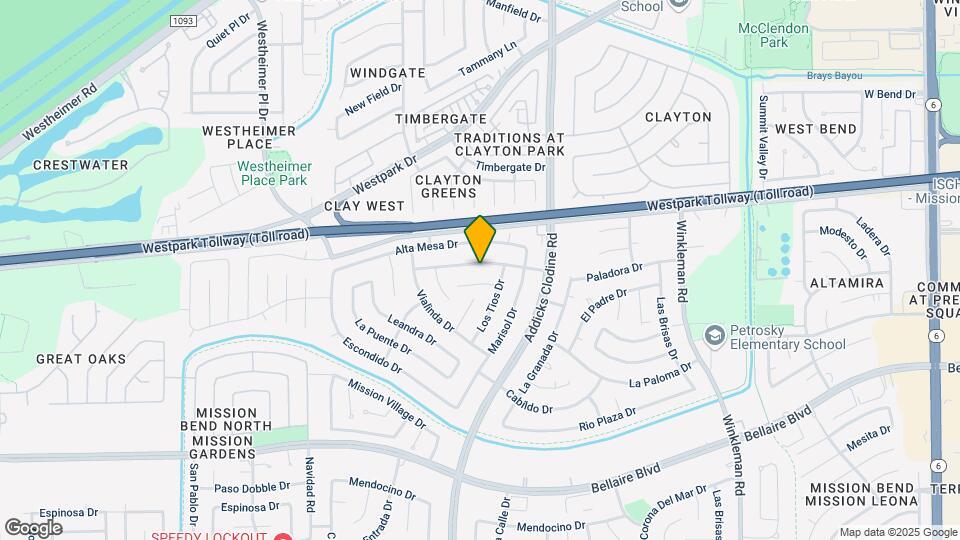 15719 Amapola Dr Map and Location Details