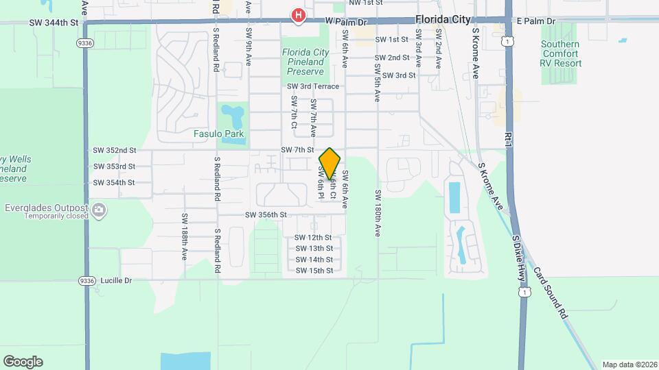 908 SW 6th Ct Map and Location Details