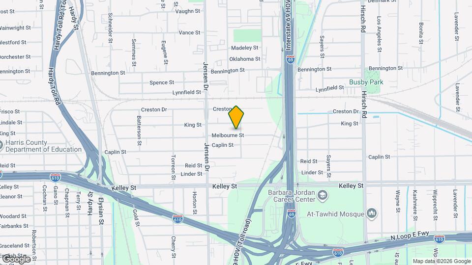 3107 Melbourne St Map and Location Details