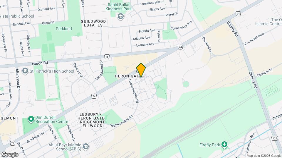 2939 Fairlea Cres Map and Location Details