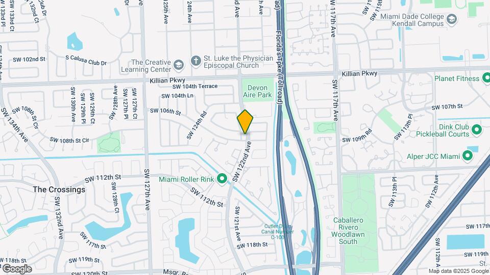 10591 SW 122nd Ct Map and Location Details