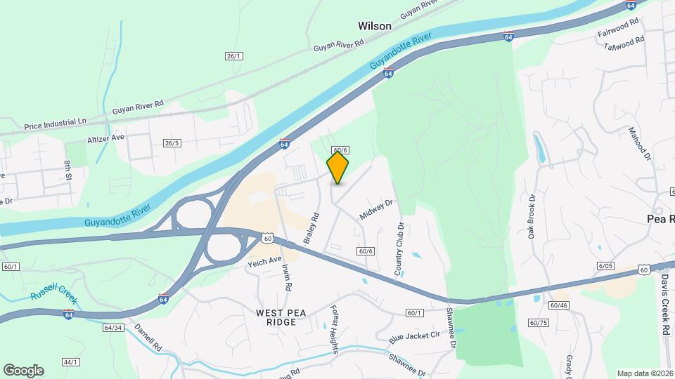 7112 Country Club Dr Map and Location Details