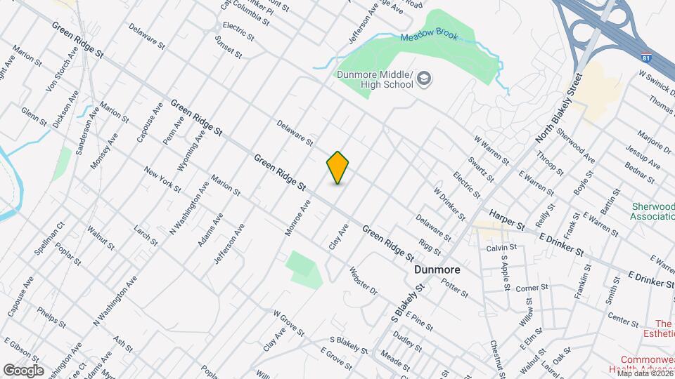 1615 Quincy Ave Map and Location Details