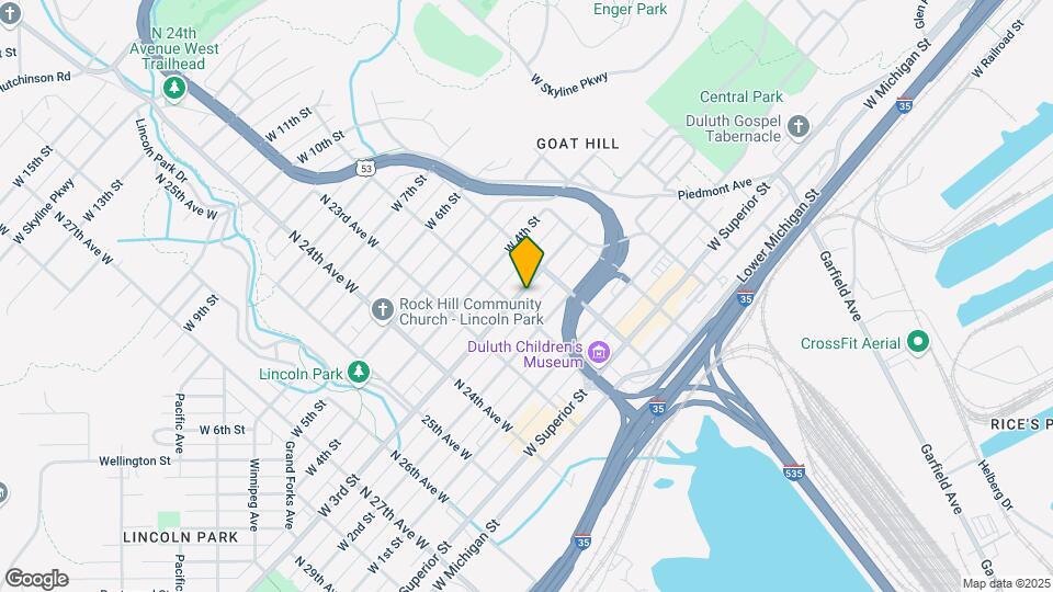 2122 W 3rd St Map and Location Details