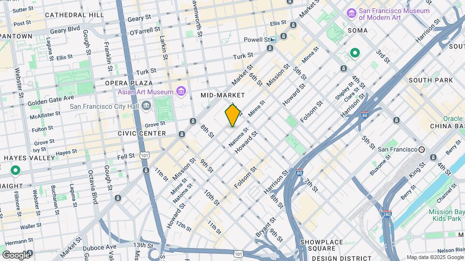 646 Minna Street Map and Location Details