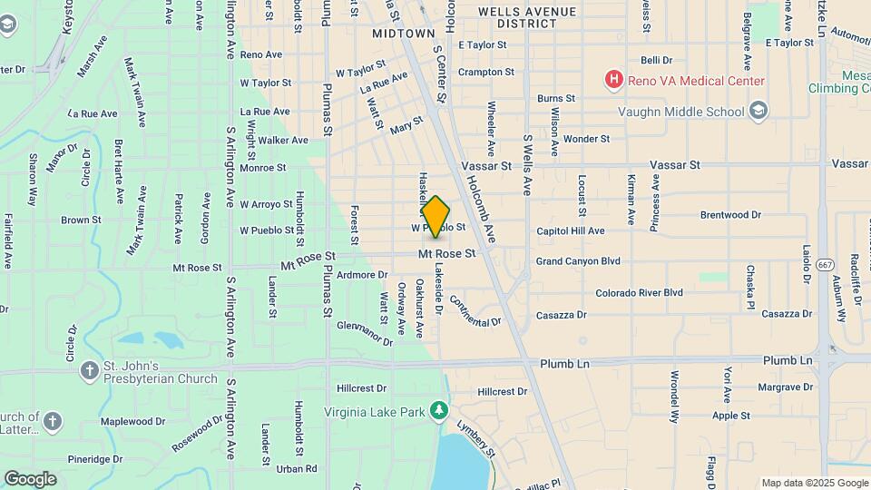 133 Mt. Rose St Map and Location Details