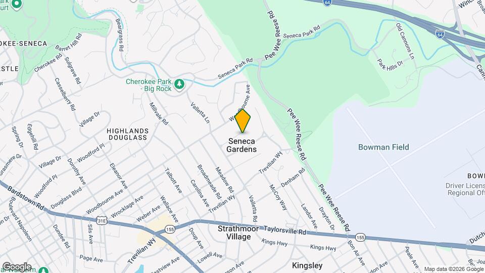 2546 Woodcreek Rd Map and Location Details