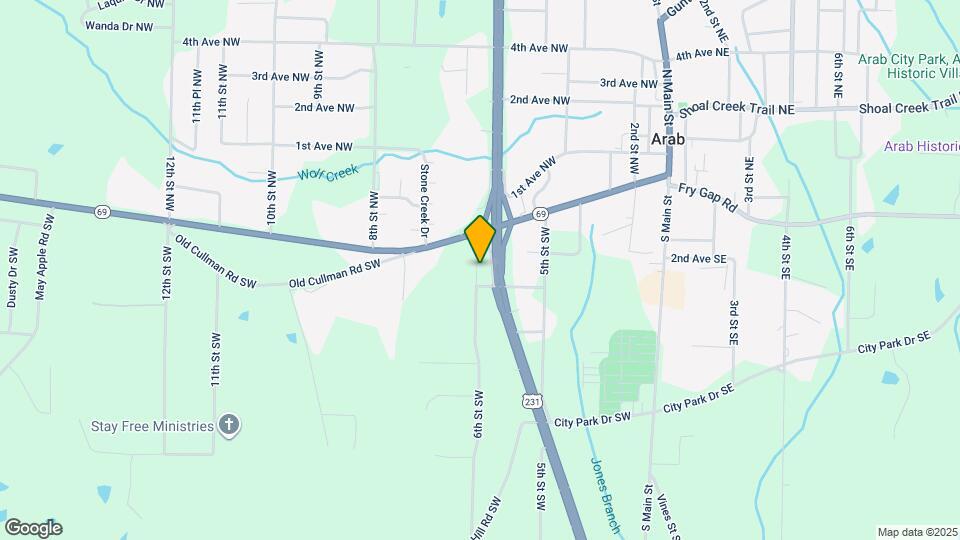 209 6th St SW Map and Location Details