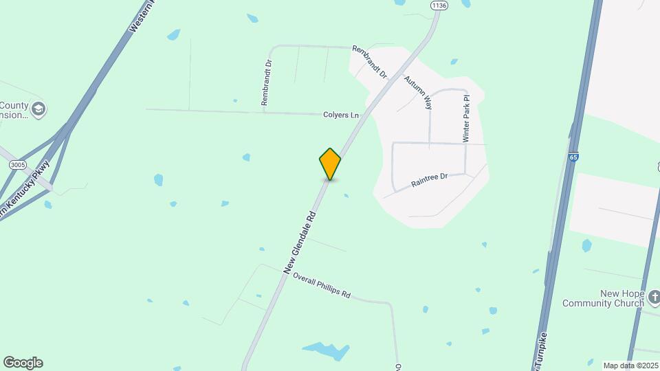 2515 New Glendale Rd Map and Location Details