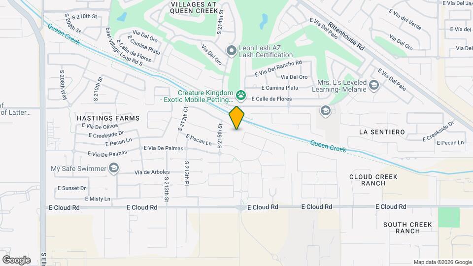 21583 E Arroyo Verde Ct Map and Location Details