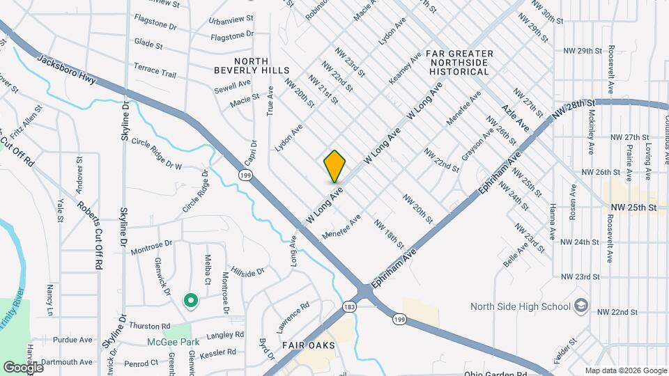 2701 NW 18th St Map and Location Details