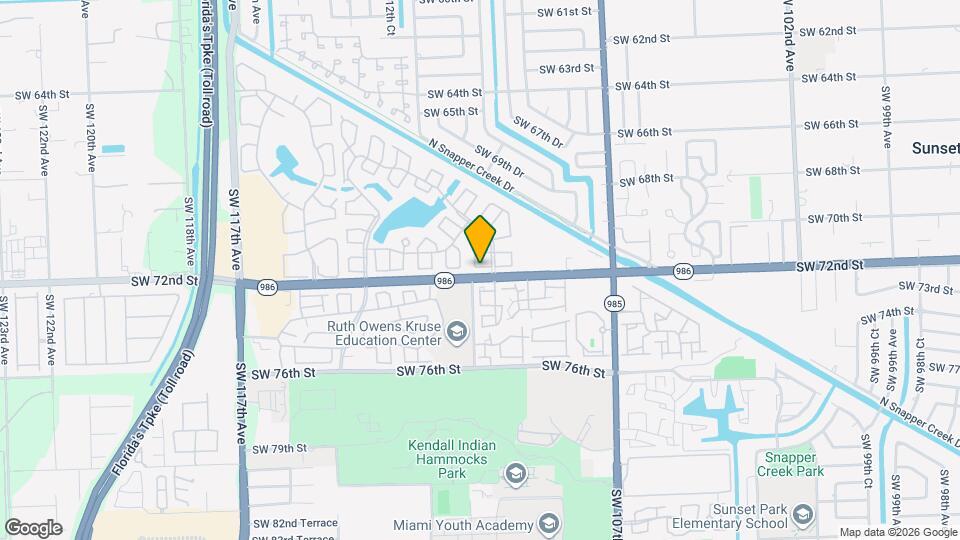 10960 SW 71st Ln Map and Location Details