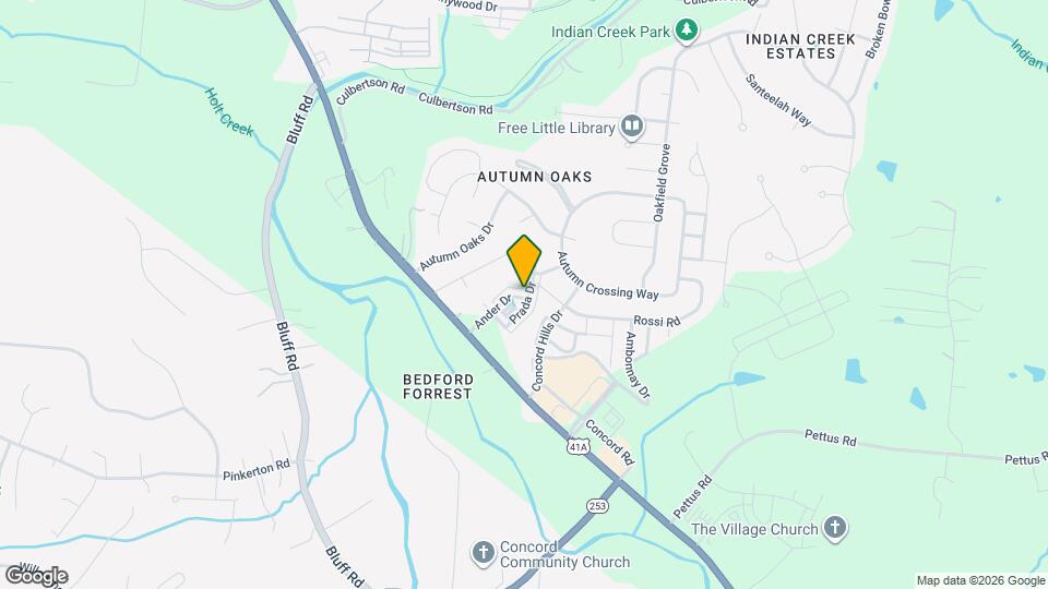 5133 Ander Dr Map and Location Details