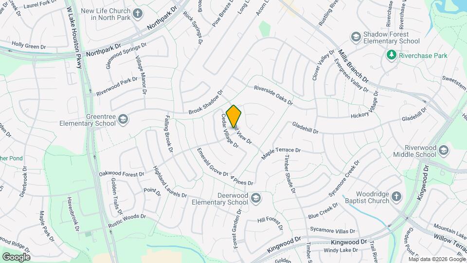 3203 Woodland View Dr Map and Location Details