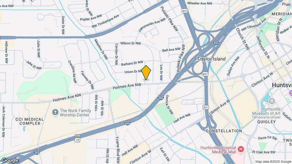 2610 Holmes Ave NW Map and Location Details