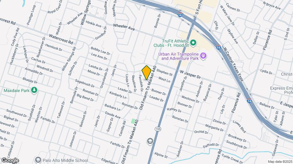 1513 Westover Dr Map and Location Details