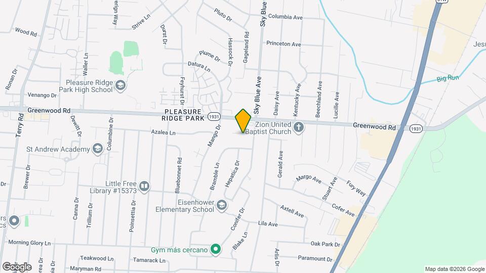 5006 Tumeric Ln Map and Location Details