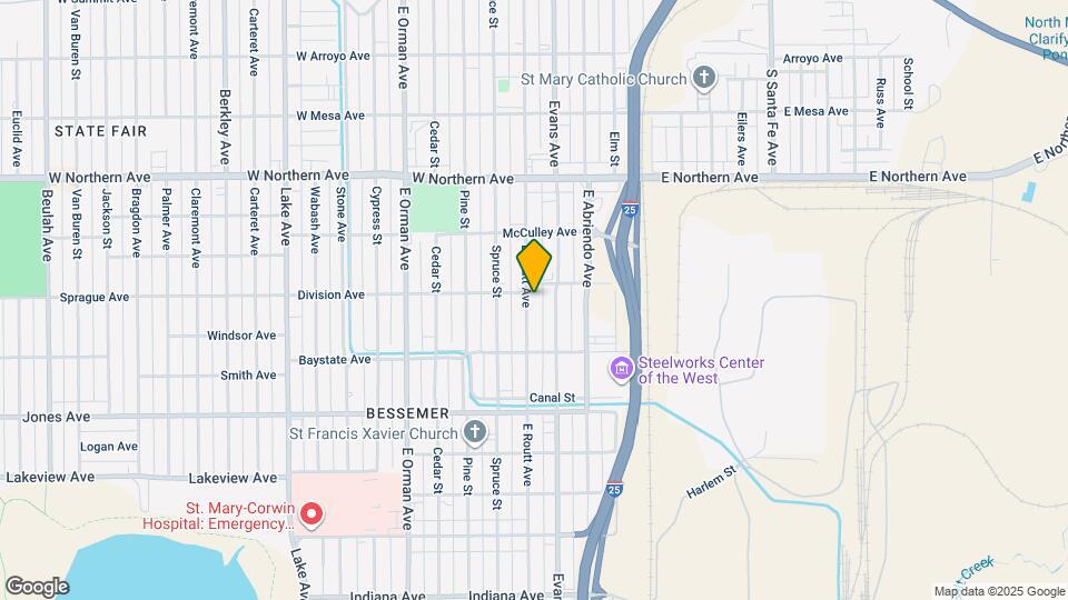 1510 E Routt Ave Map and Location Details