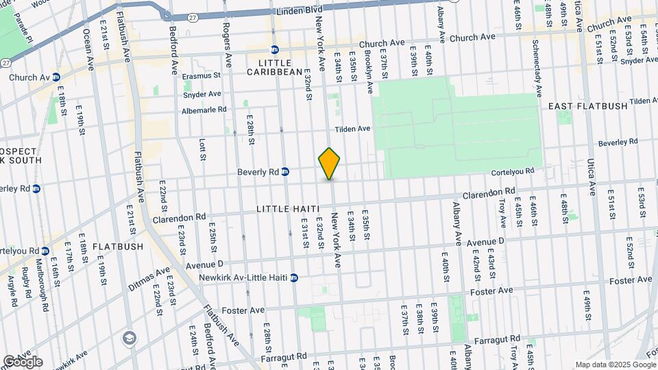 3222 Cortelyou Rd Mapa y Detalles de la Ubicación