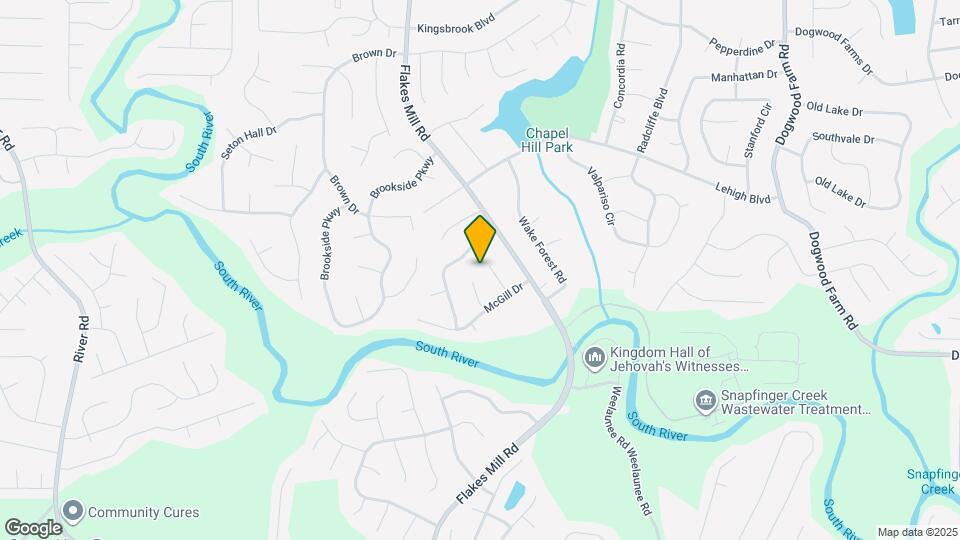 3871 McGill Ln Mapa y Detalles de la Ubicación