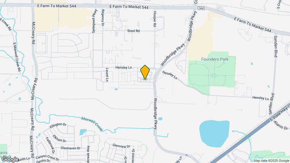 2728 Garden Gate Ln Map and Location Details