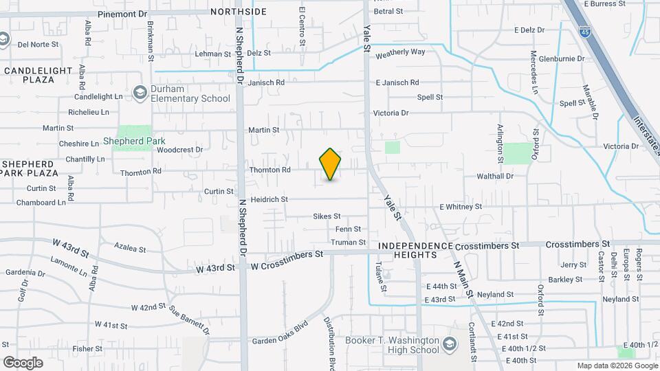 4604 Indie Hts Ln Map and Location Details