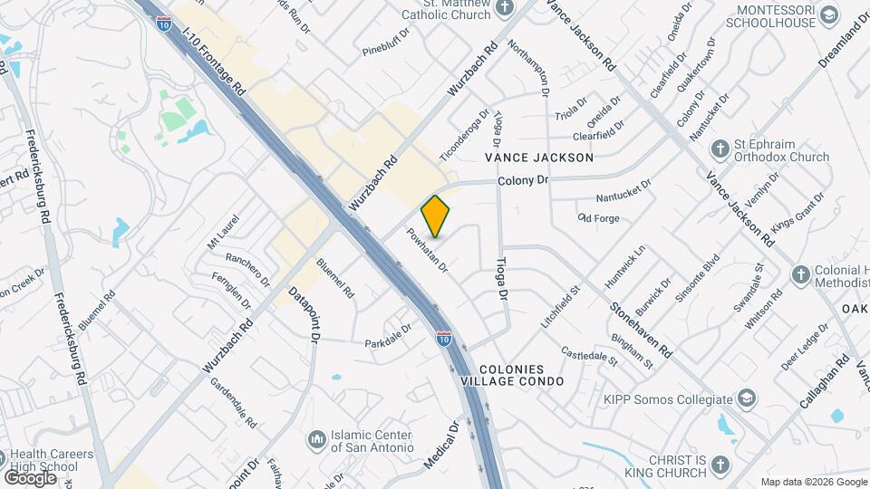 3743 Newrock Dr Map and Location Details