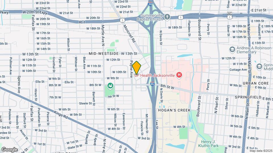 1072 Scriven St Map and Location Details