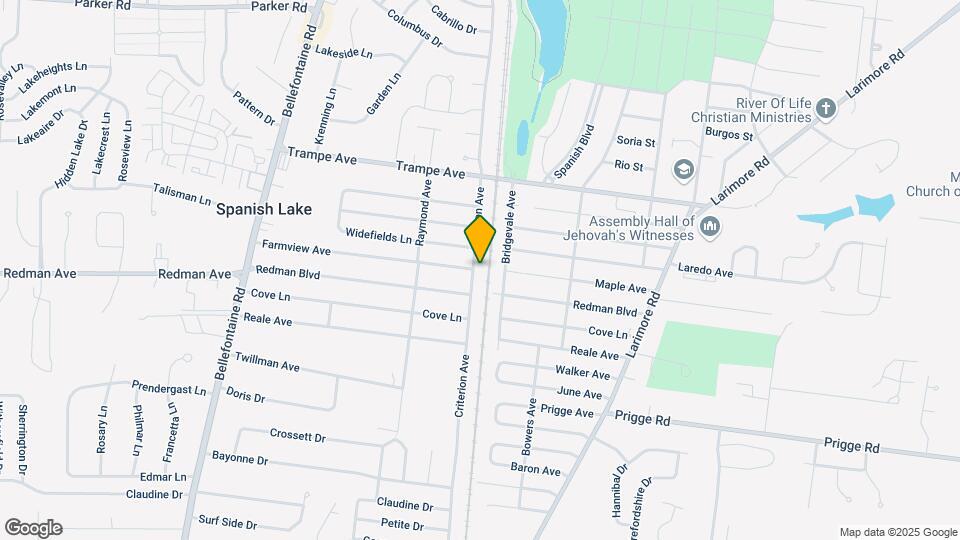 11864 Criterion Ave Map and Location Details