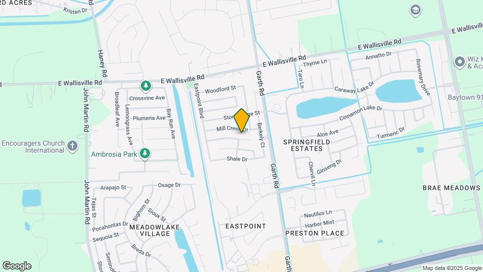 4907 Bentonite Blvd Mapa y Detalles de la Ubicación