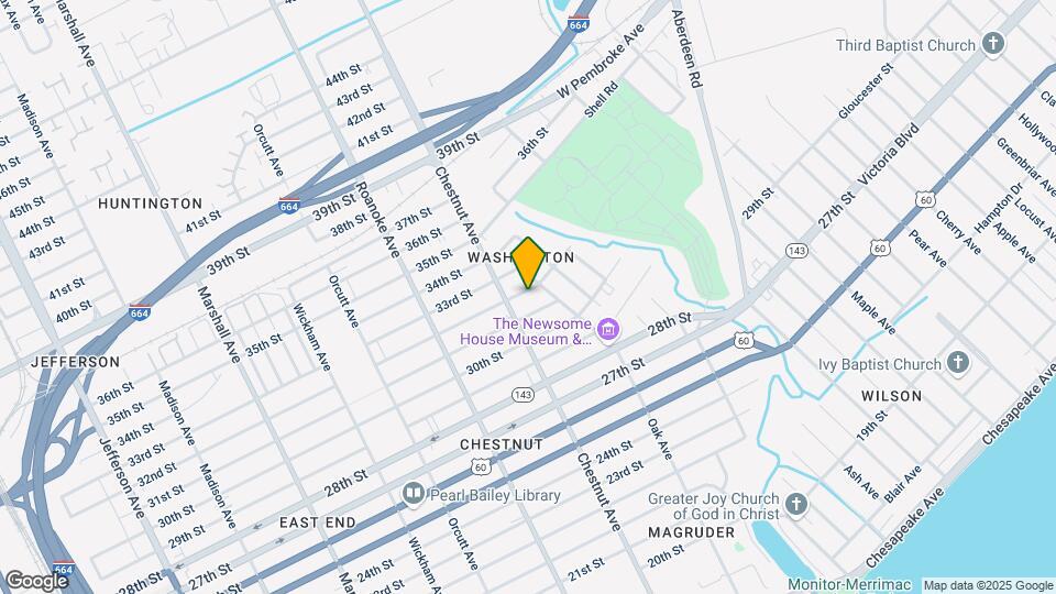 1220 32nd St Map and Location Details