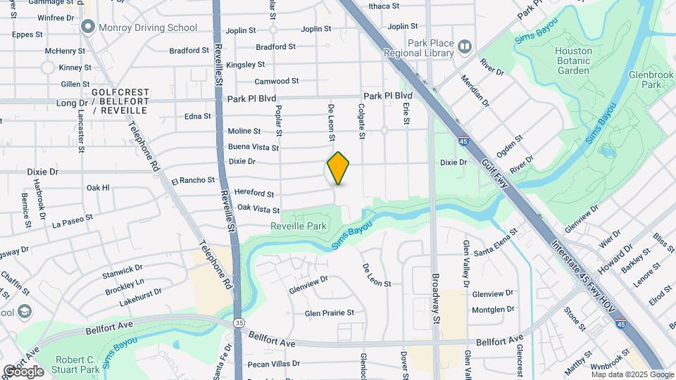 4139 De Leon St Map and Location Details