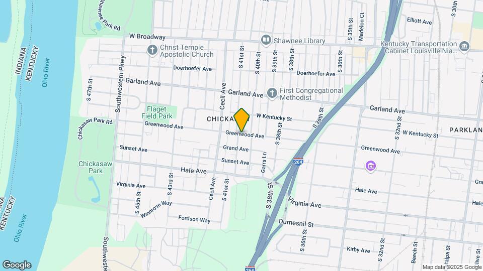 4014 Greenwood Ave Map and Location Details