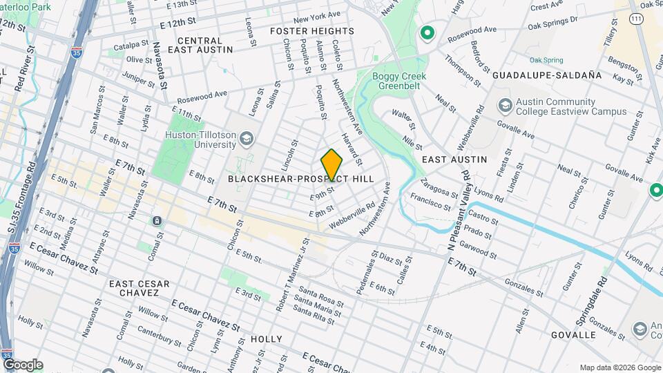 2302 E 9th St Mapa y Detalles de la Ubicación