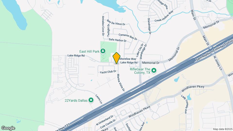 601 Elm Creek Dr Map and Location Details