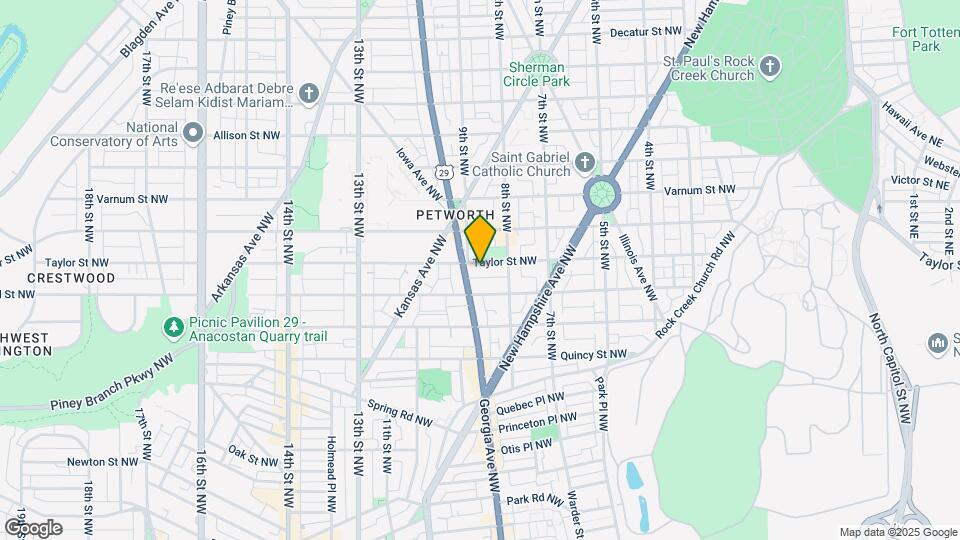 818 Taylor St NW Map and Location Details