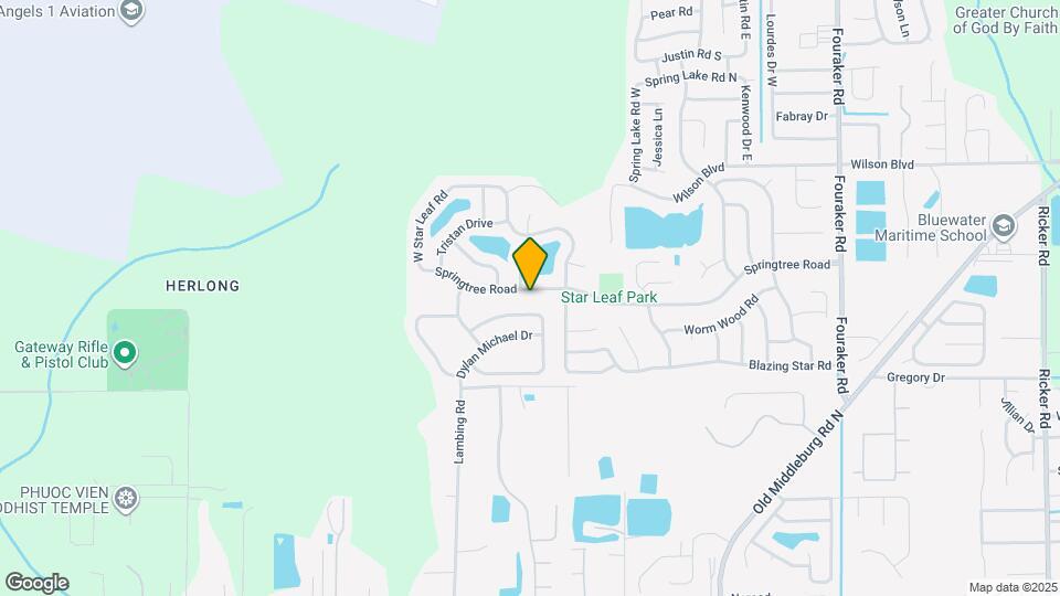 8580 Springtree Road Map and Location Details