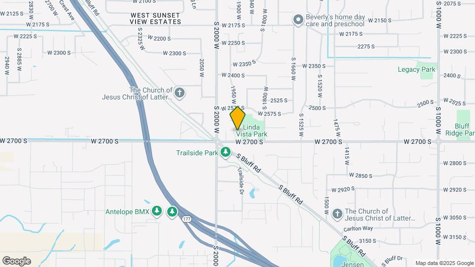 1870 W 2700 S Map and Location Details