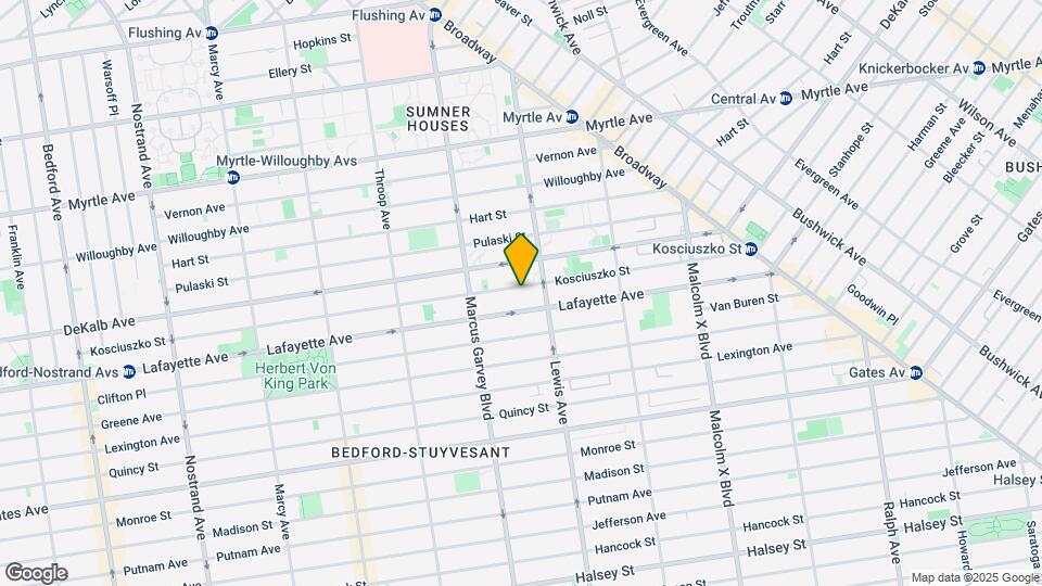 412 Kosciuszko St Map and Location Details