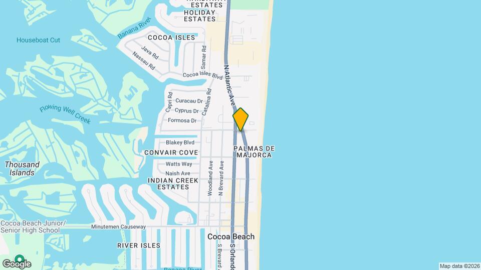 365 N Orlando Ave Map and Location Details