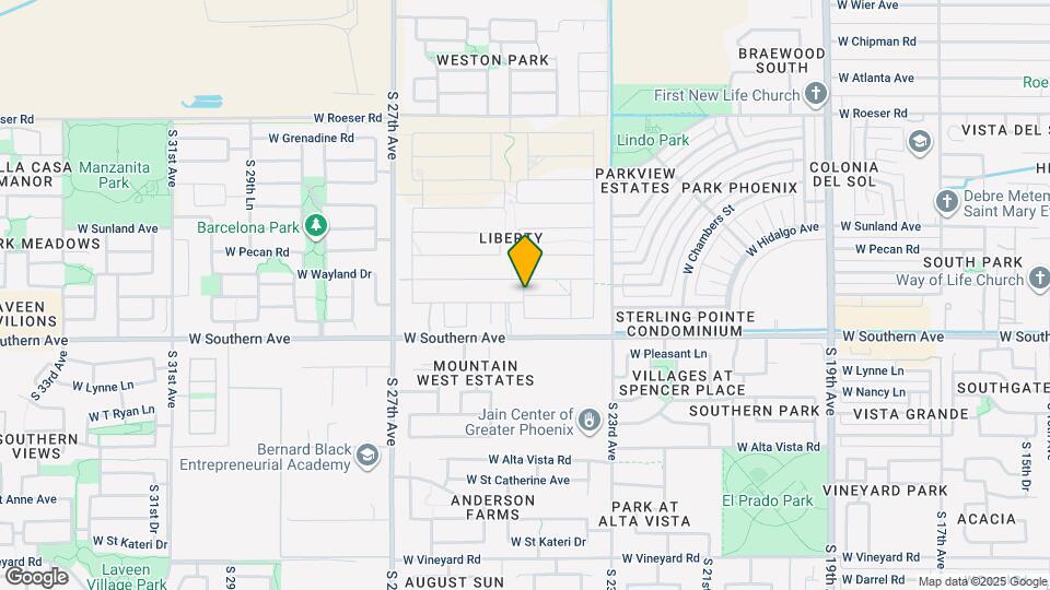 2432 W Jessica Ln Map and Location Details