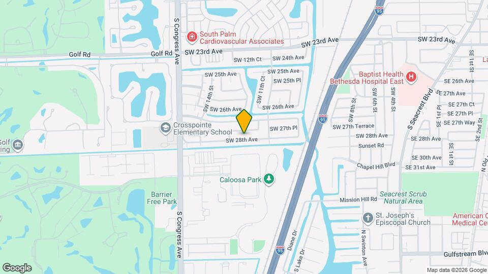 1201 SW 28th Ave Map and Location Details