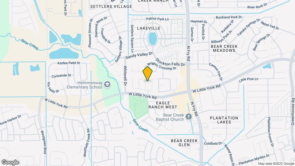 5902 Rye Creek Dr Map and Location Details