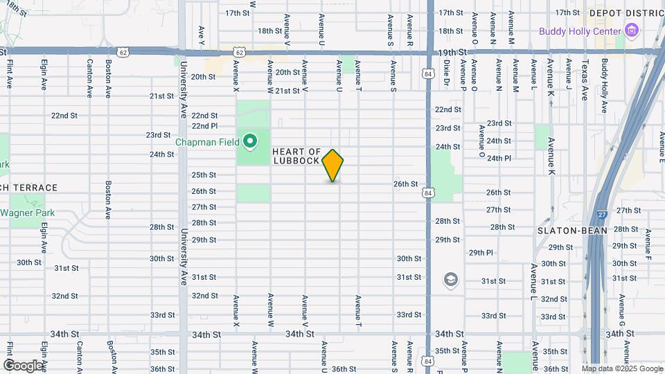 2105 26th St Map and Location Details
