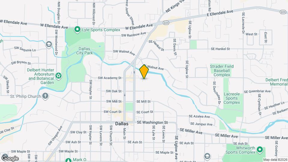 249 SE Academy St Map and Location Details