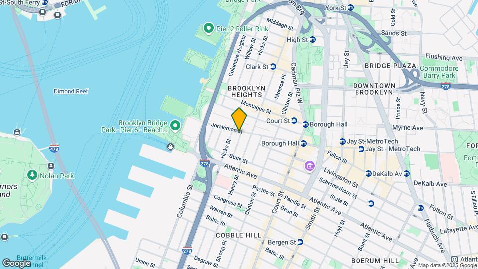 8 Garden Pl Mapa y Detalles de la Ubicación