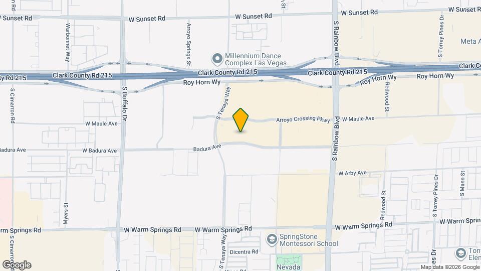 7285 Arroyo Crossing Pkwy Map and Location Details