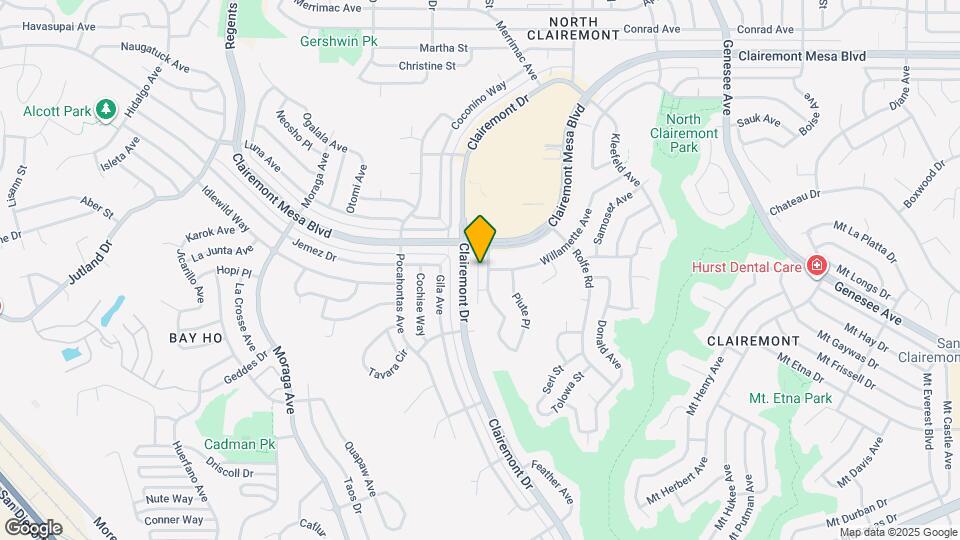 4568 Onondaga Ave Mapa y Detalles de la Ubicación