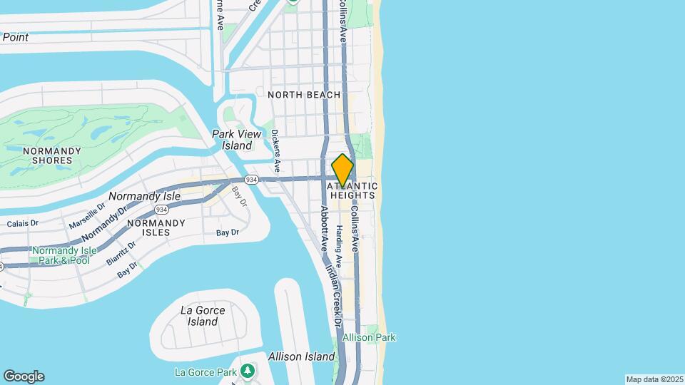 6953 Harding Ave Map and Location Details