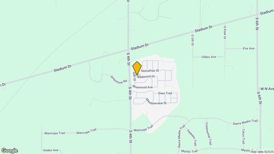 8940 Wildwood Dr Map and Location Details